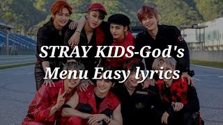 STRAY KIDS-God's Menu (神메뉴) Easy lyrics