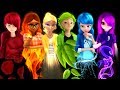 All Characters as a Rainbow! Marinette, Adrien, Alya, Chloe Season 2 | Speededit