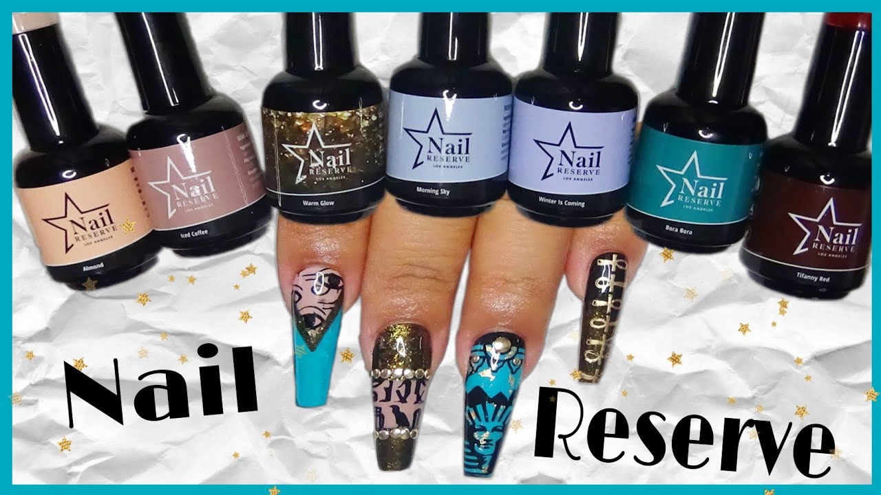 NAIL RESERVE LA Egyptian Nails | MAENAILDESIGNS