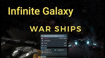 Infinite Galaxy: Warship Types