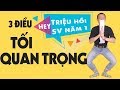 Lesson 12 3 iu ti quan trng cho thi sinh vin  nguyn hu tr