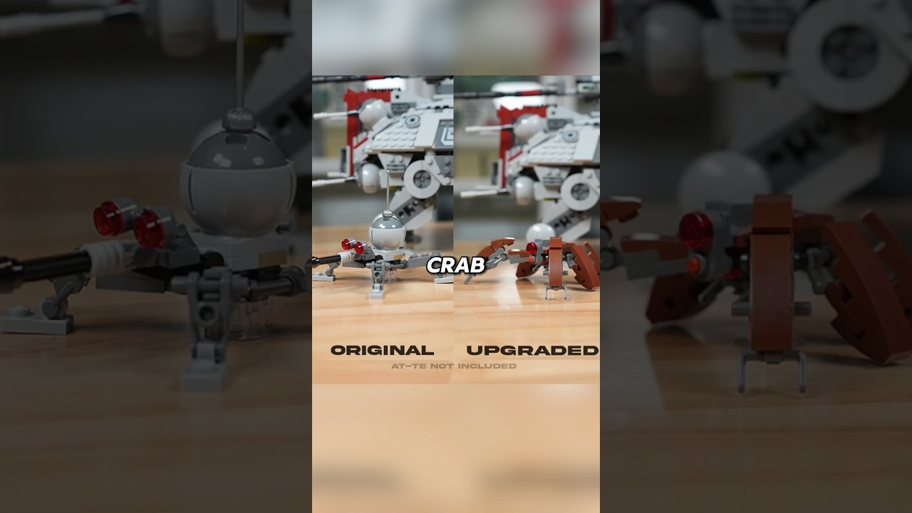 The LEGO Star Wars AT-TE is overrated and it’s all the designers fault? #lego #legostarwars