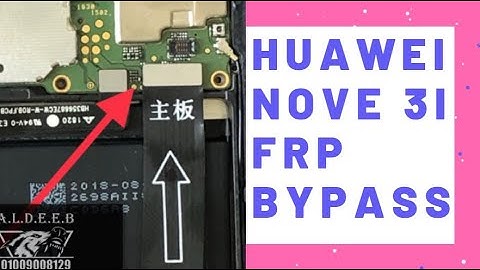 Huawei Nova 3i INE-LX1 FRP Bypass Without Downgrade 2021 Security