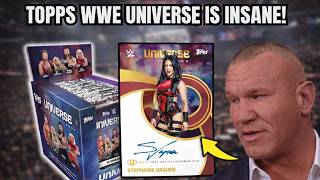 This Set Is Amazing 2025 Topps Wwe Universe Hobby Box Review