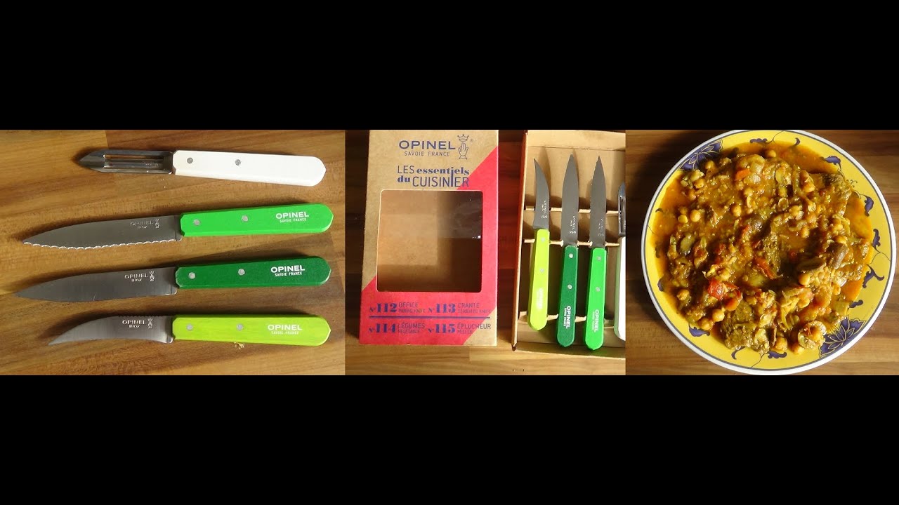 Opinel Primavera Kitchen Knife Set