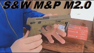 S&W M&P M2.0! Unboxing and First Shots Fired