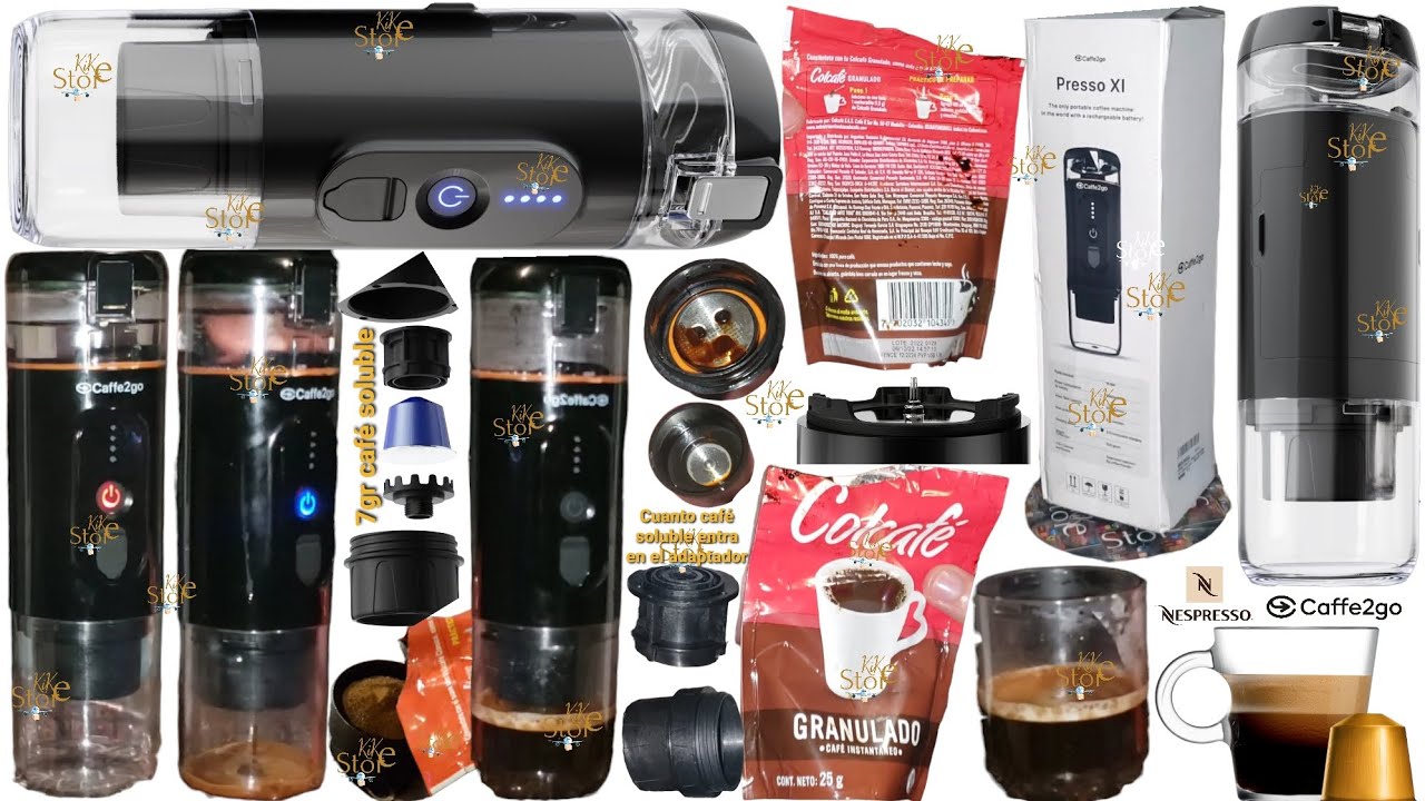 Cafetera portátil cápsulas 12V INCASA