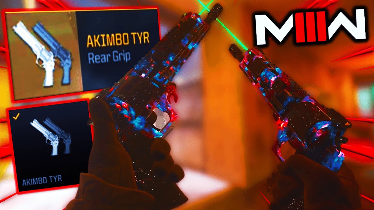 the BEST SECONDARY to use in MW3 Multiplayer (AKIMBO Snake Shot TYR