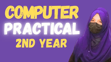 12th Computer practical 2025 | practical notebook | practical paper pattern