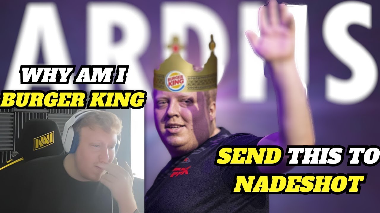 Ардиис реагирует на вопрос «Почему NRG подписала контракт с Ардиисом» (Burger King)