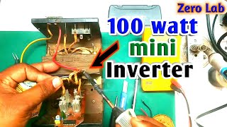 How to make Inverter 12V 100W || सबसे सस्ता Mini Inverter