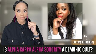 MUST WATCH! IS ALPHA KAPPA ALPHA SORORITY A DEMONIC CULT? | DENOUNCING ALPHA KAPPA ALPHA SORORITY