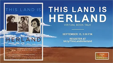 "This Land is Herland" Virtual Book Talk