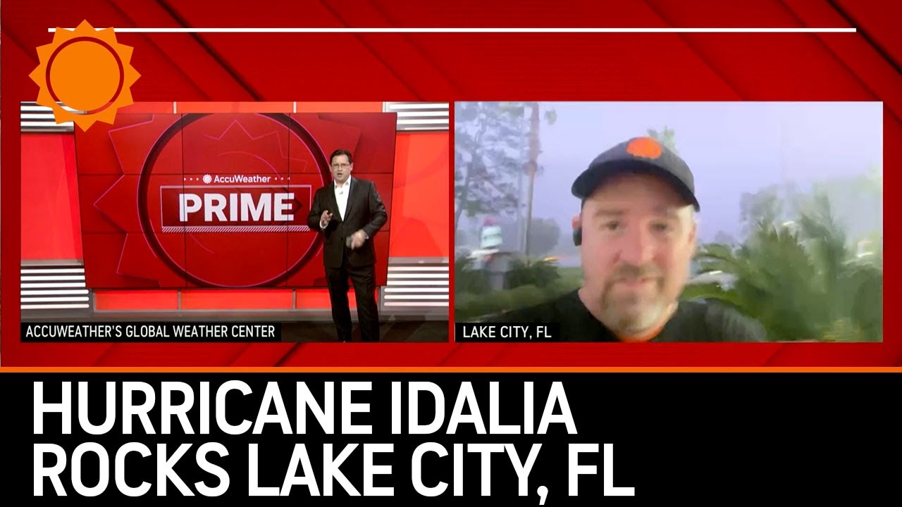Hurricane Idalia Rocks Lake City Florida AccuWeather YouTube