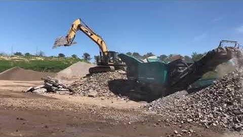 Powerscreen R400 jaw crusher