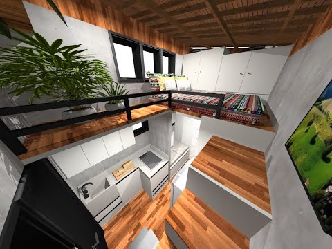 Vídeo: Como é Viver Em Uma Casa Minúscula Como A Tiny House Nation