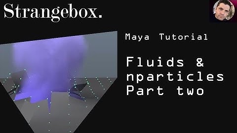 Maya Fluids and nparticles Tutorial : Fluids interacting with geometry