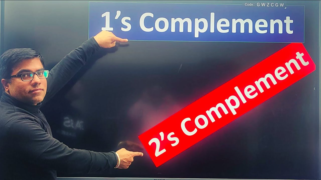 1s complement and 2s complement|1s complement and 2s complement example ...