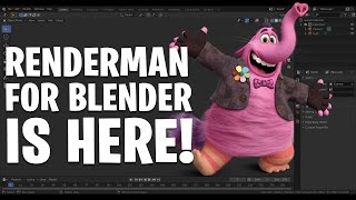 RenderMan For Blender Released! - Review & Full Walkthrough!