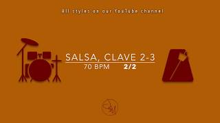 Metronome. Salsa, clave 2-3 70bpm 2:2