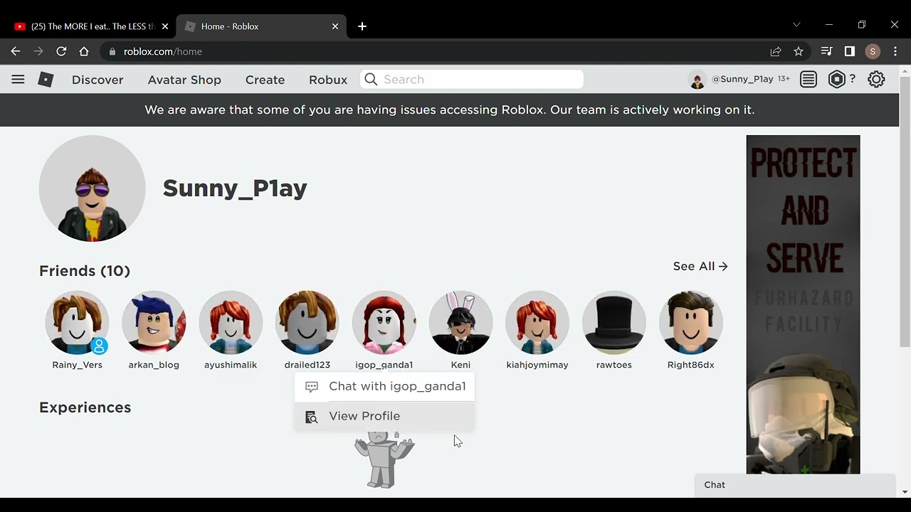 We are aware that there is an issue with accessing Roblox