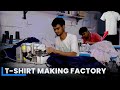 Tshirt and hoodie making factory  cloths making factory  real voice  unbox factory