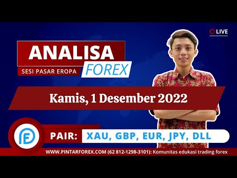 🔴 LIVE: Analisa Forex Hari Ini 1 Desember 2022 XAU, GBP, EUR, JPY (SESI PASAR EROPA)