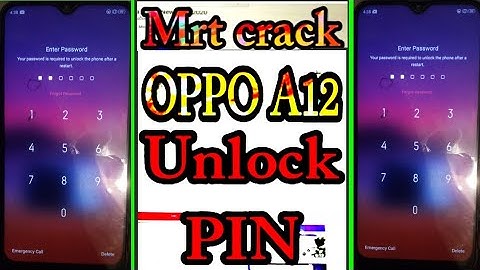oppo A12 cph 2083 lock Remove ll oppo a12 pin pattern password lock MRT (fack video) 🤭