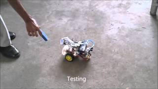 Vision based object following mobile robot