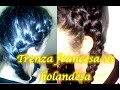 trenza francesa vs holandesa