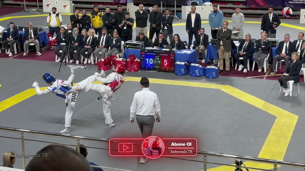 Merve Dinçel kavurat🔵 Sıla Irmak Uzunçavdar🔴 53 Kg Female Final 2025 I Taekwondo Türkiye Şampiyonası