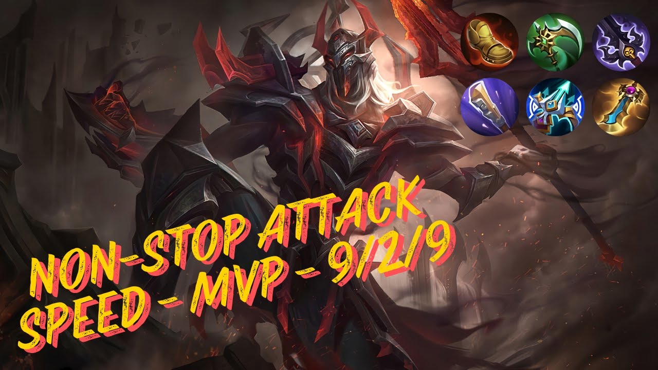 Moskov Non-Stop Attack Speed MVP MLBB - 9/2/9 - Counter Alpha, No Problem
