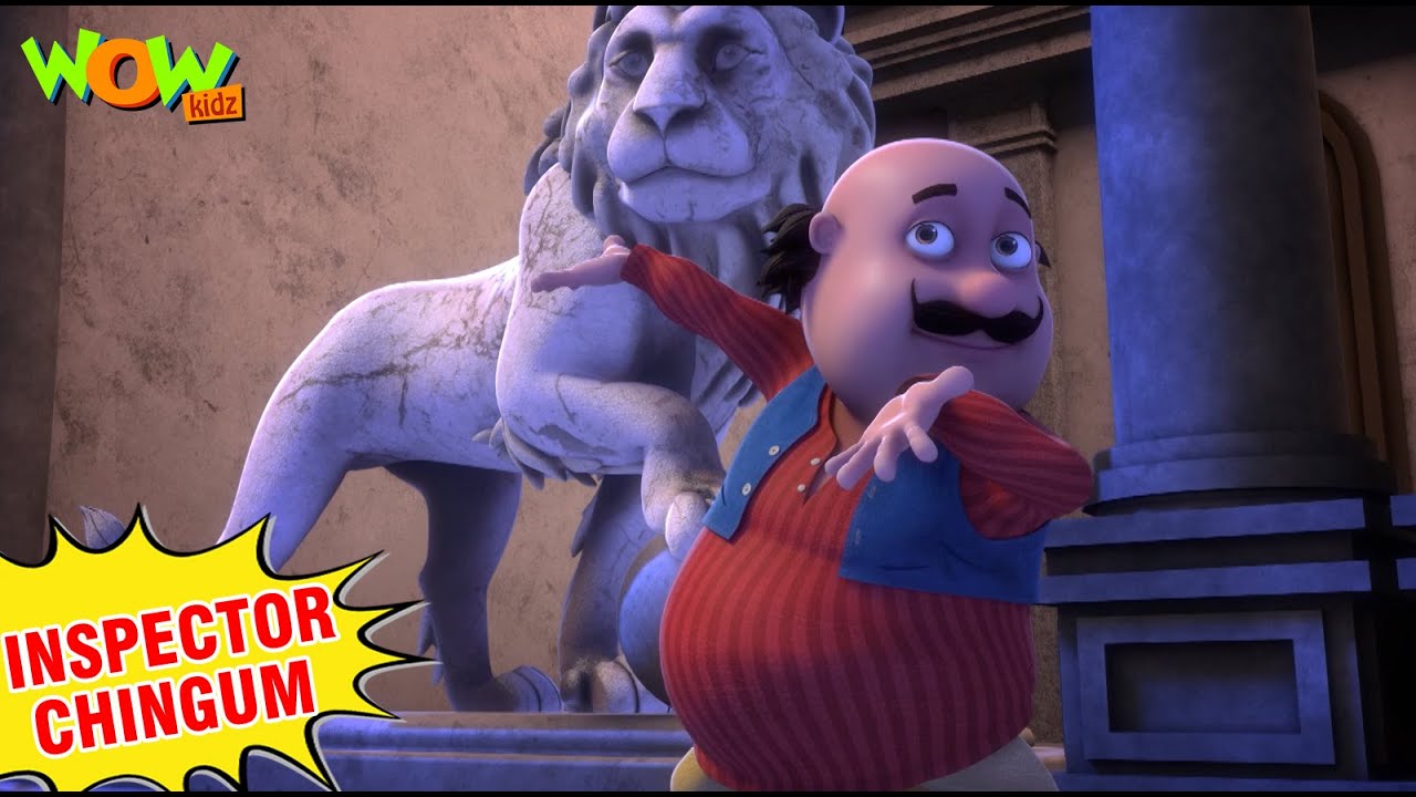 Motu Patlu को Lion से है Threat? | Motu Patlu New | Cartoon | Inspector Chingum | 