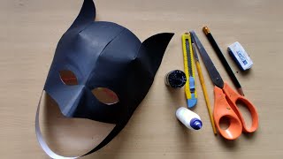 How to Make Batman Cowls Mask || BATMAN Again || #batman