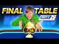 I did it european poker tour final table