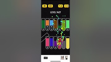 Water Sort Puzzle level 1427