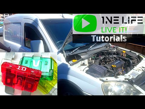 Vauxhall Opel Combo - Fuse Box Location