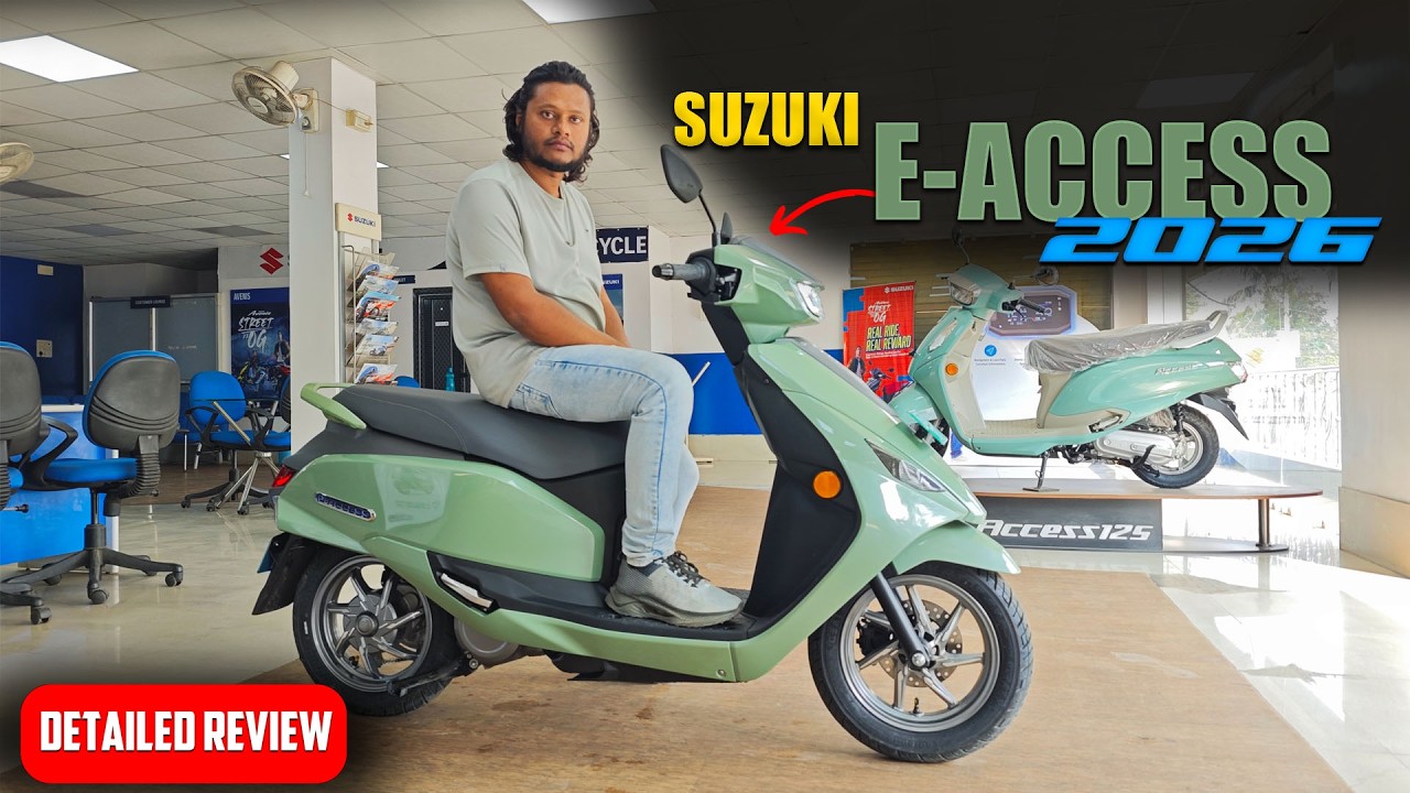 All New Suzuki E Access With LPF Battery || Suzuki 1st EV E Access Scooter For India 2026 || Suzuki
