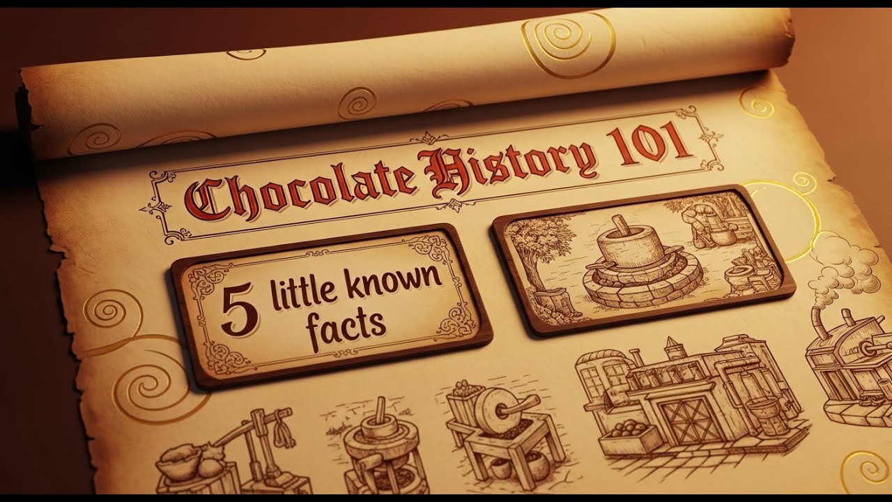 Chocolate History 101 | Five Little Known Facts | Ambient Chocolate | Chocolate Raconteur | Ep. 4