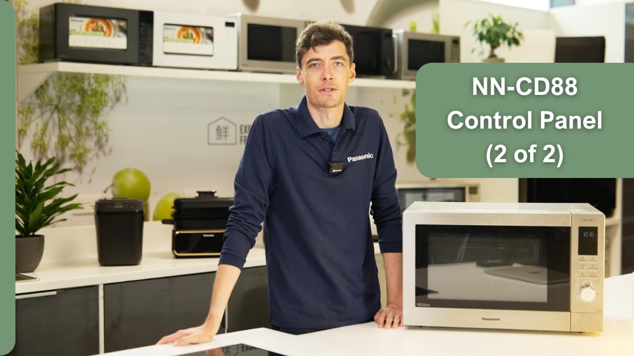 Panasonic NN-CD88 Microwave Control Panel Overview PART 2