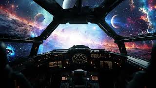 Cockpit Spaceship Ambience | Living in Calm Space | Balanced Soothing Space Sounds for Sleep