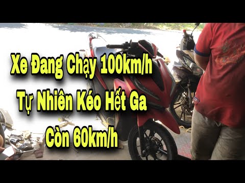 Video Xe Air Blade Xăng Cơ Đang Chạy 100km/h Tự Nhiên Kéo... - youtube