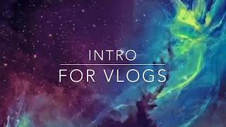 Intro with sound effects for vlogs