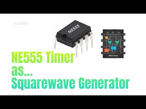 NE555 SIMPLEST square wave generator