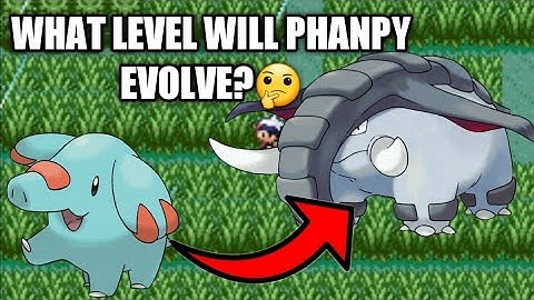 How to Evolve Phanpy to Donphan on Pokemon Ruby/Sapphire/Emerald