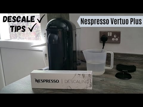 How To Descale Nespresso Vertuo Plus Machine | Descaling Tips And Instructions Video | Krups