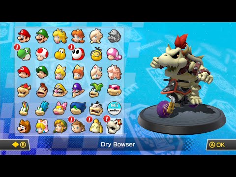 Mario Kart 8 All Characters