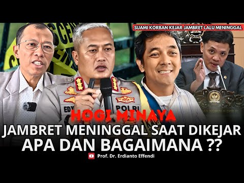 Kasus Hogi Minaya yang Kejar Jambret, APA DAN BAGAIMANA ?