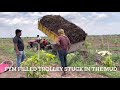 Tractor stuck in the muddy mango farm  raj gadade