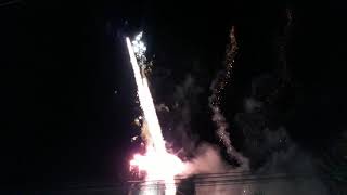 Quema de fuegos artificiales  Yauhquemehcan  2018  FERIA